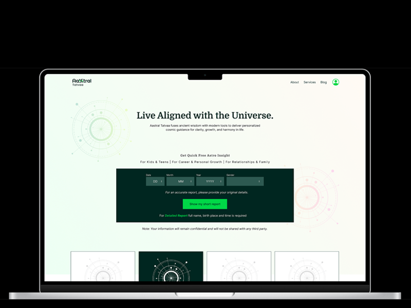Aastral Tatvaa Brand Identity and Visual Design